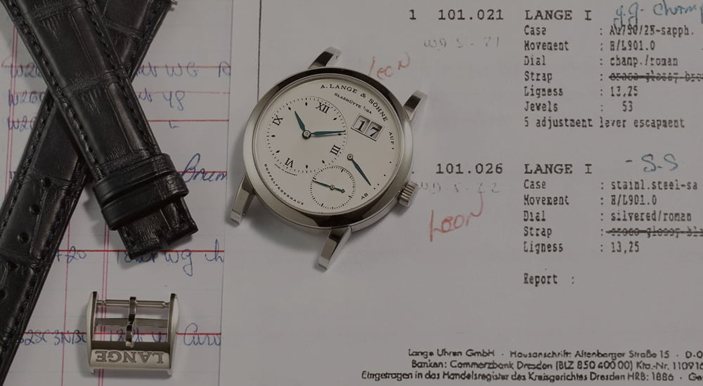The Beginning of A. Lange & Söhne
