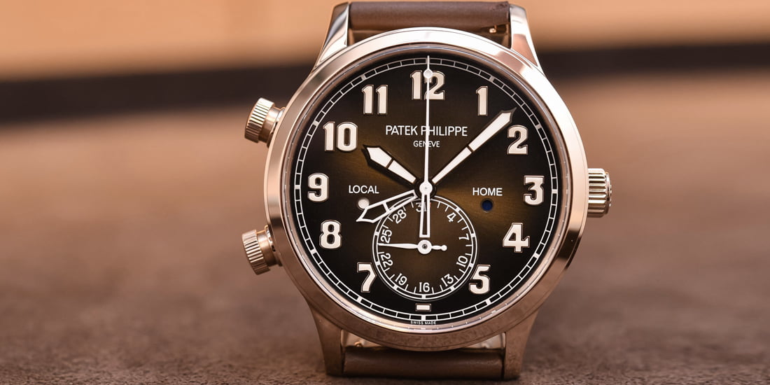 Patek Philippe Complications Calatrava Pilot Travel Time 5524