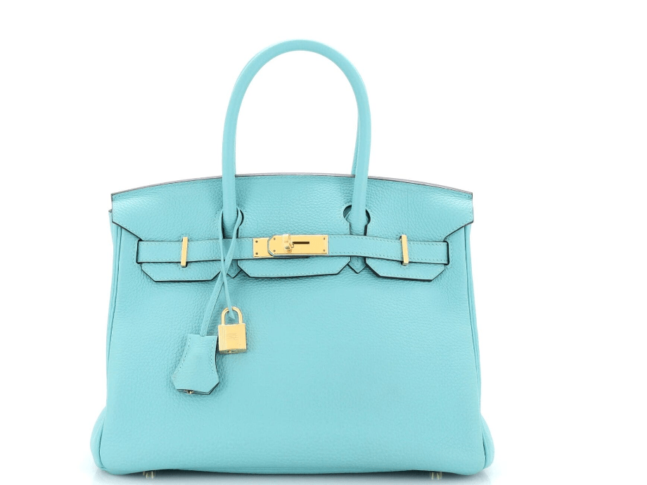 Birkin 30 Blue Atoll Epsom Leather Gold Hardware - Platinum Times Company